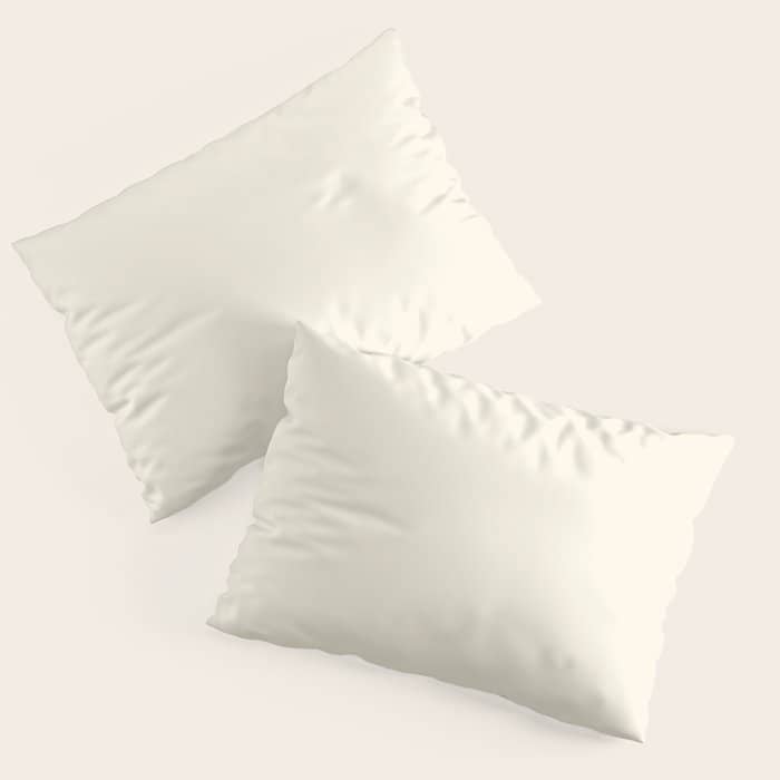 Cream - Solid Color Collection Pillow Sham