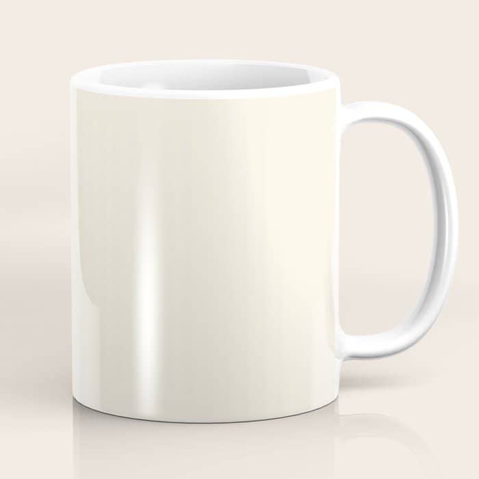 Cream - Solid Color Collection Coffee Mug