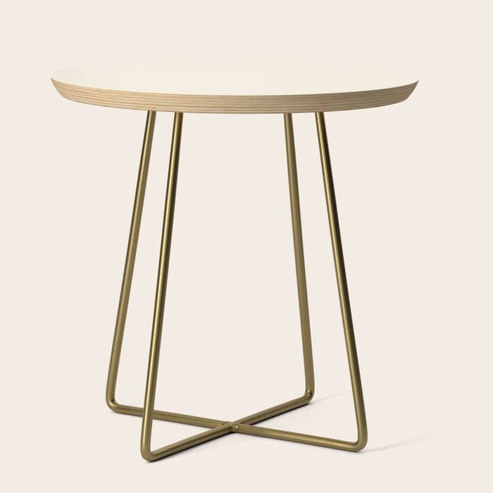 Cream - Solid Color Collection Side Table