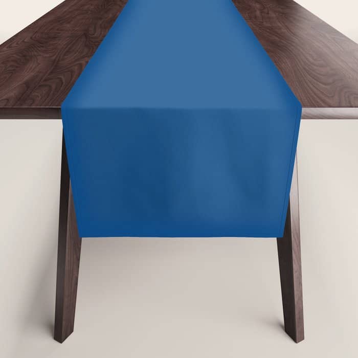 Lapis Lazuli Blue - Solid Color Collection Table Runner