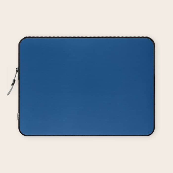 Lapis Lazuli Blue - Solid Color Collection Laptop Sleeve