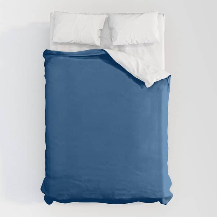Lapis Lazuli Blue - Solid Color Collection Duvet Cover