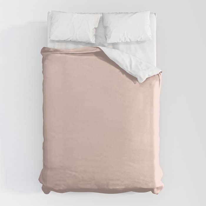 Blush - Solid Color Collection Duvet Cover