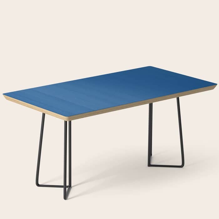 Lapis Lazuli Blue - Solid Color Collection Coffee Table