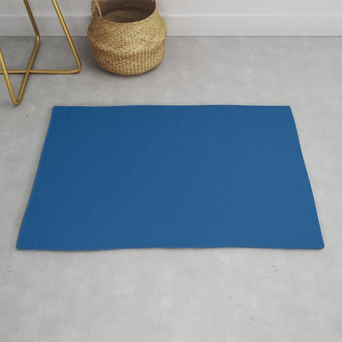 Lapis Lazuli Blue - Solid Color Collection Rug