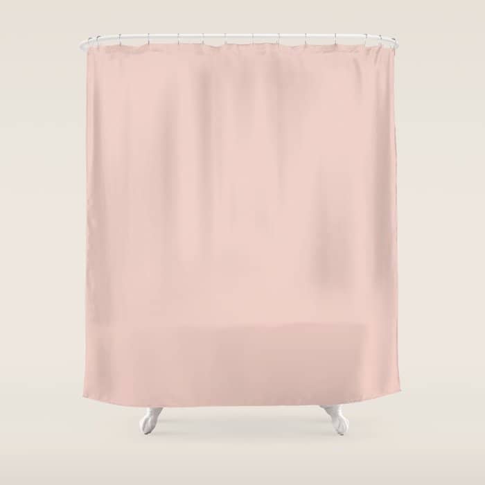 Blush - Solid Color Collection Shower Curtain