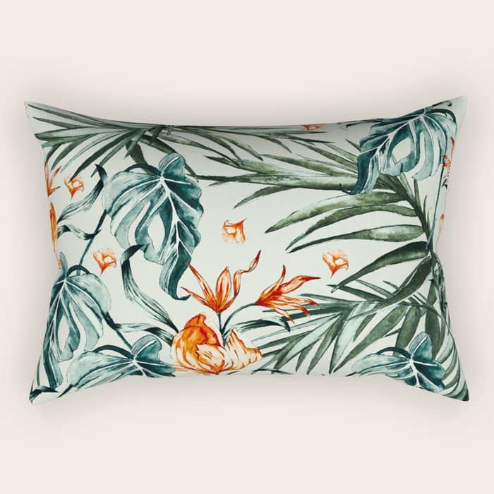 Exotic Flower Nature-07 Rectangular Pillow