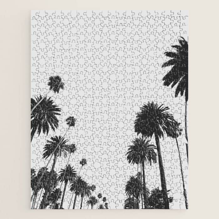 Palm Spring California, Palms Jigsaw Puzzle