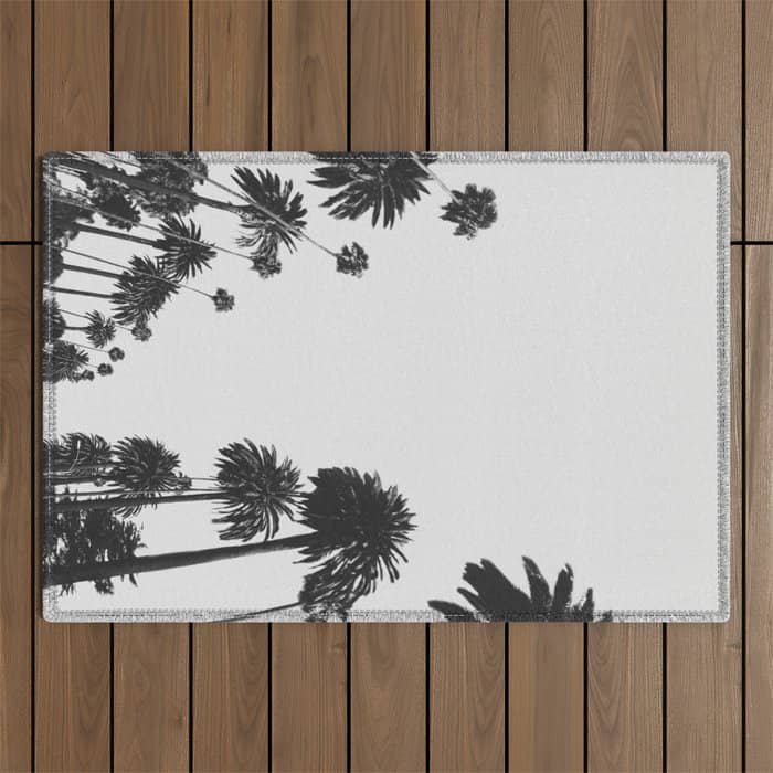 Palm Spring California, Palms Outdoor Rug