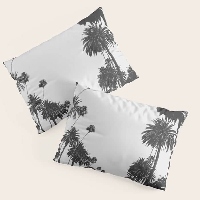 Palm Spring California, Palms Pillow Sham
