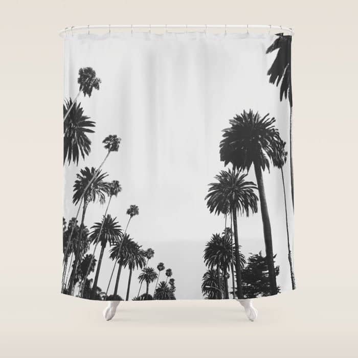 Palm Spring California, Palms Shower Curtain