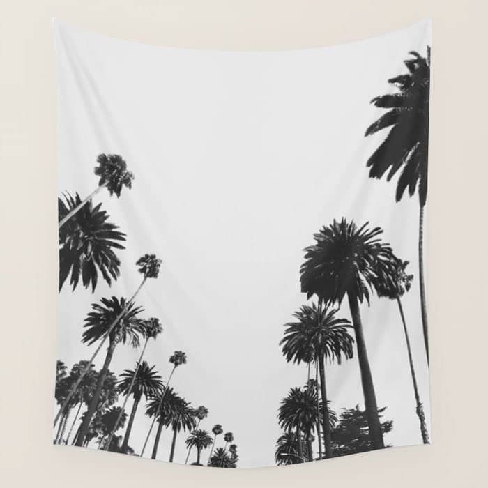 Palm Spring California, Palms Wall Tapestry
