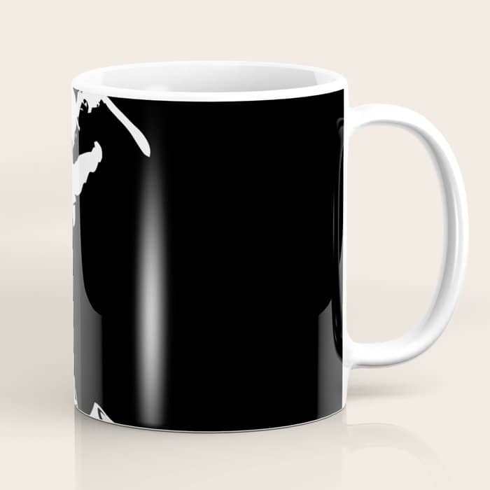 Rocky Mountain Snowboarder Catching Air Coffee Mug