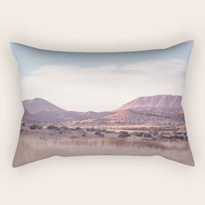 Marfa Ii - Sunset On The Range Rectangular Pillow