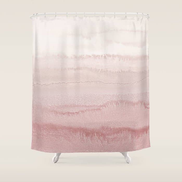 Within The Tides - Ballerina Blush Shower Curtain