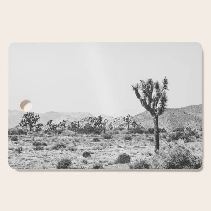 Joshua Tree Monochrome, No. 1 Cutting Board