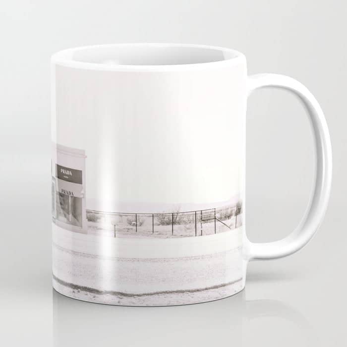 Marfa Icon - Black And White Version Coffee Mug