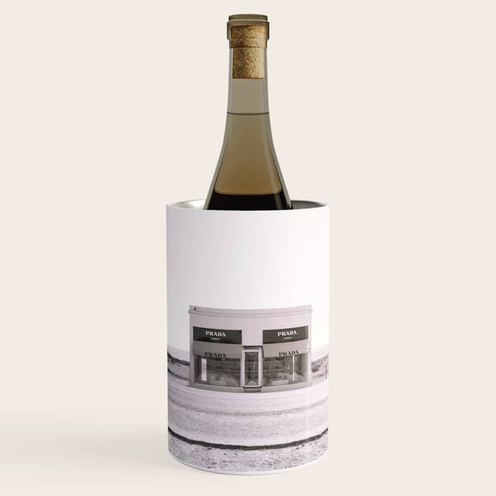 Marfa Icon - Black And White Version Wine Chiller