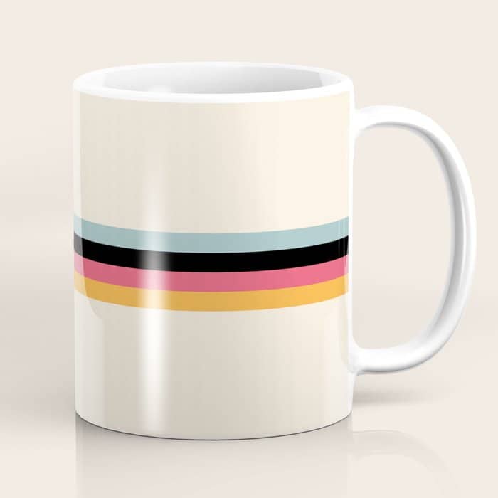Ishtar - Classic Retro Summer Stripes Coffee Mug