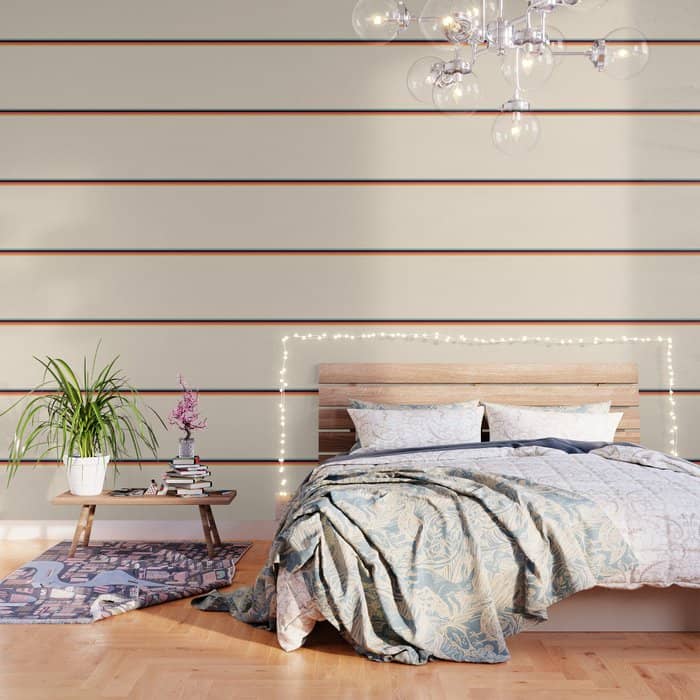 Ishtar - Classic Retro Summer Stripes Wallpaper