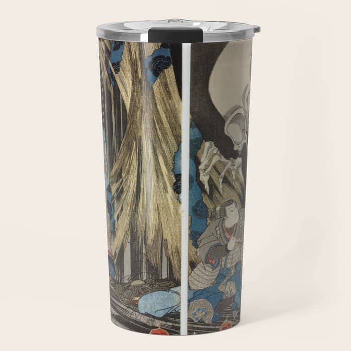 Takiyasha The Witch And The Skeleton Spectre Travel Mug