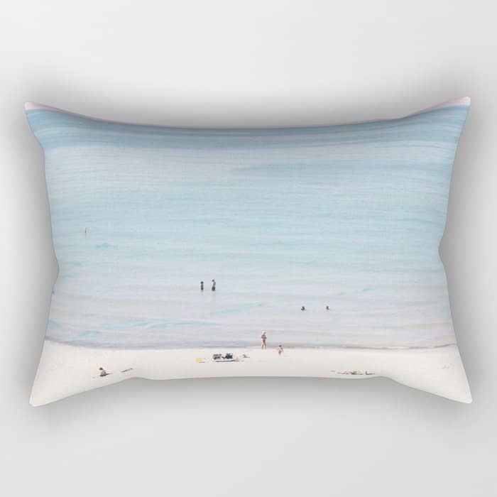 A Day At The Beach #Homestorie #Decor #Buyart Rectangular Pillow