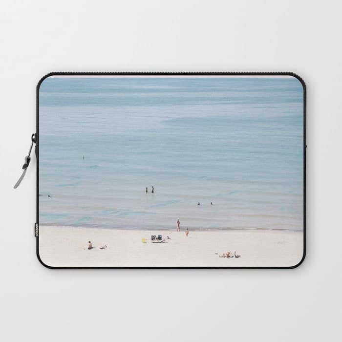 A Day At The Beach #Homestorie #Decor #Buyart Laptop Sleeve