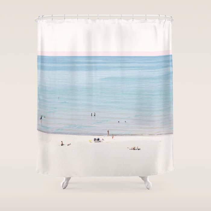 A Day At The Beach #Homestorie #Decor #Buyart Shower Curtain