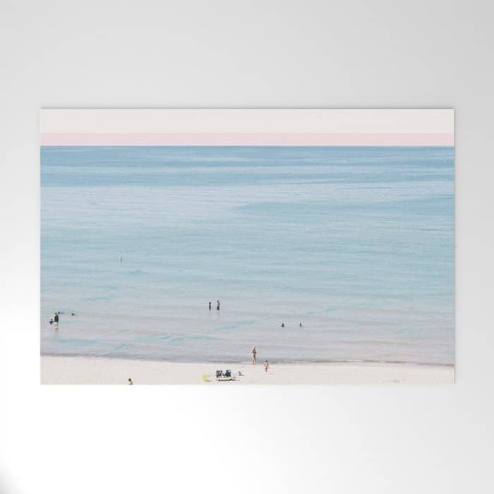 A Day At The Beach #Homestorie #Decor #Buyart Welcome Mat