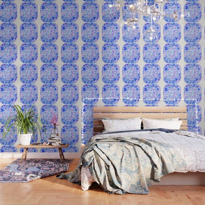 Always Remember - Indigo Palette Wallpaper