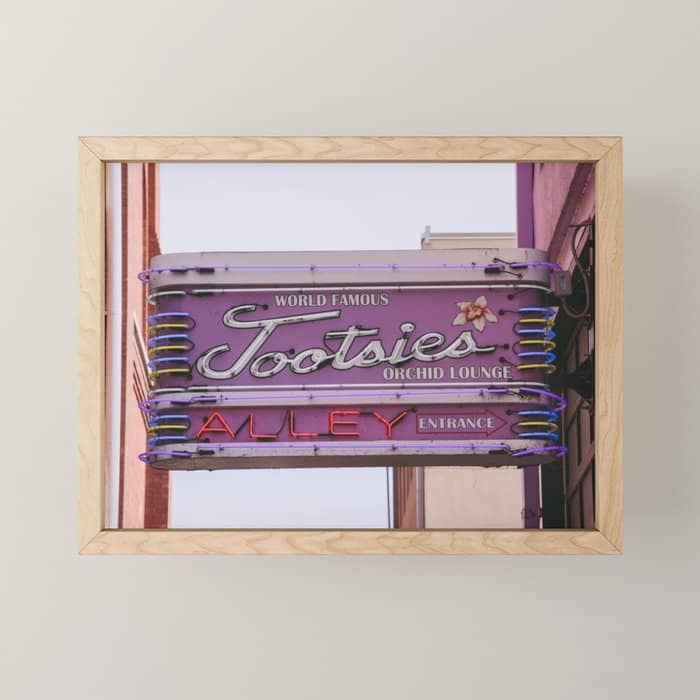 Tootsie'S Orchid Lounge - Nashville Mini Art Print