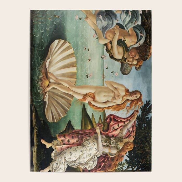 The Birth Of Venus By Sandro Botticelli, 1445 Poster