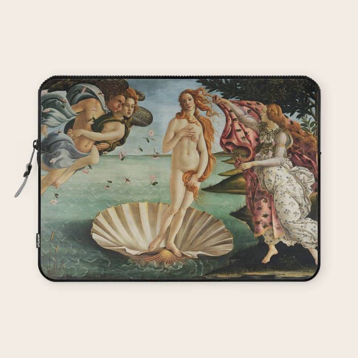 The Birth Of Venus By Sandro Botticelli, 1445 Laptop Sleeve