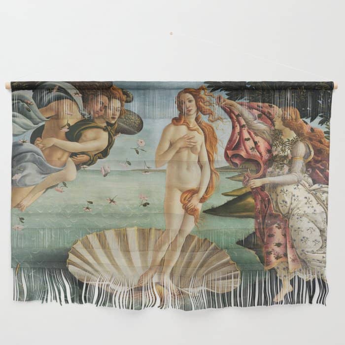 The Birth Of Venus By Sandro Botticelli, 1445 Wall Hanging