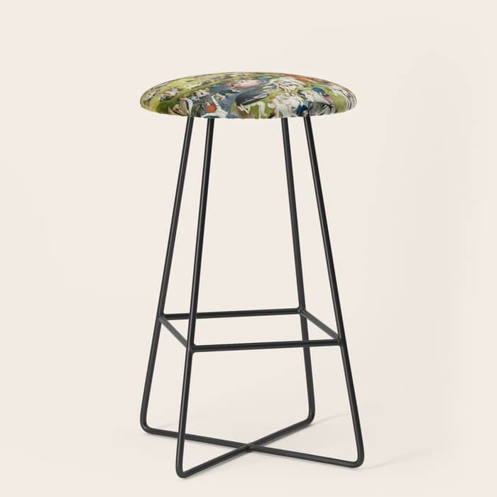 The Garden Of Earthly Delights By Hieronymus Bosch Stool