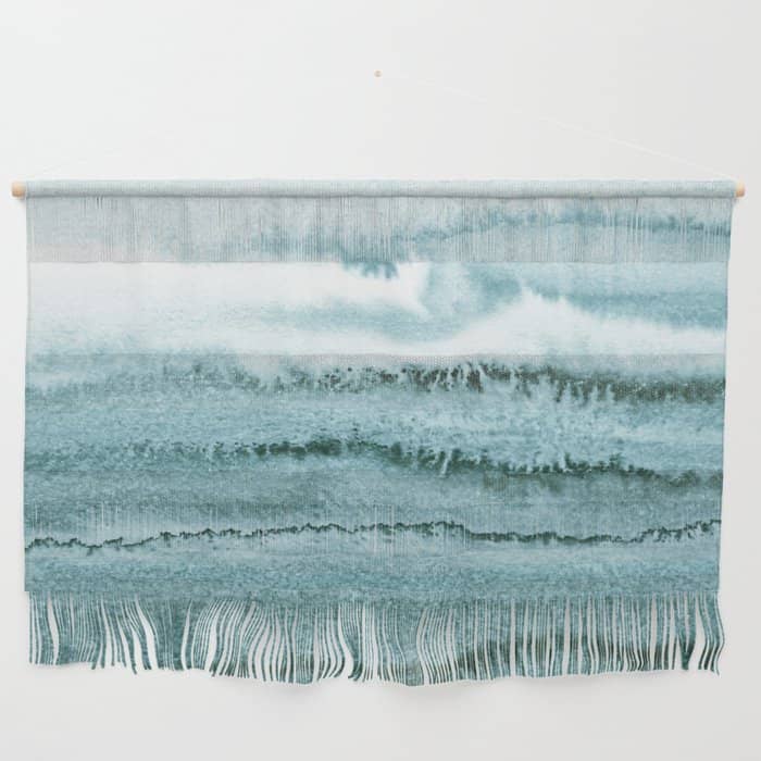 Within The Tides - Ocean Teal Wall Hanging