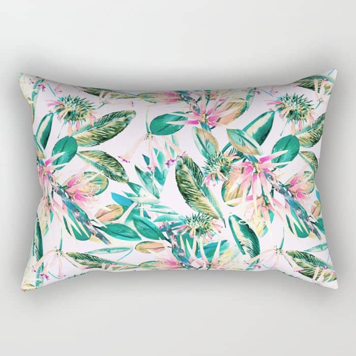 Abstract Of Exotic Nature I Rectangular Pillow