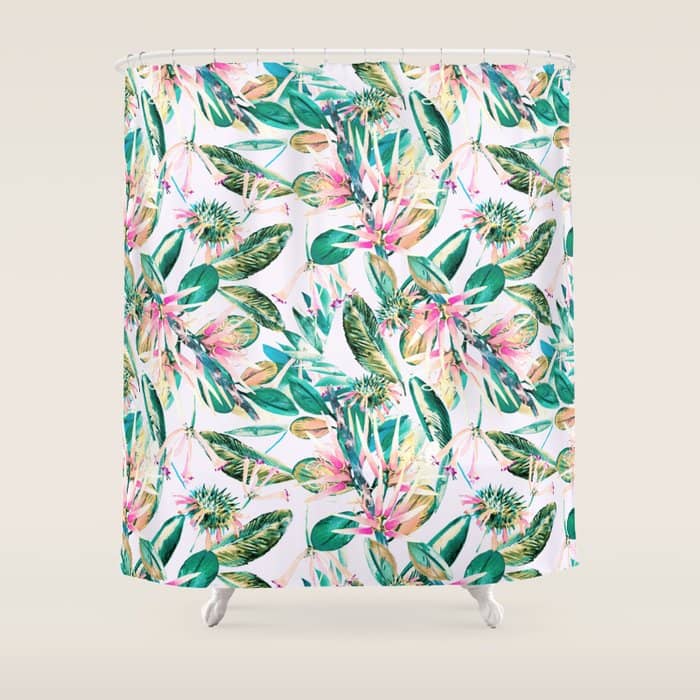 Abstract Of Exotic Nature I Shower Curtain