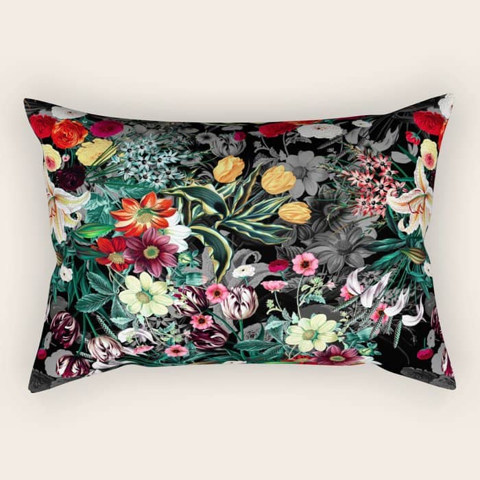 Summer Botanical Garden Xii Rectangular Pillow