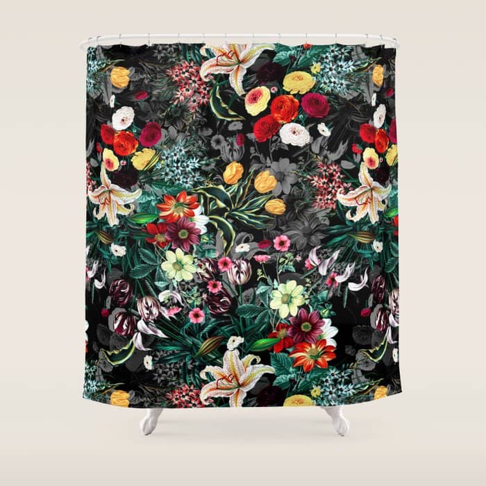 Summer Botanical Garden Xii Shower Curtain