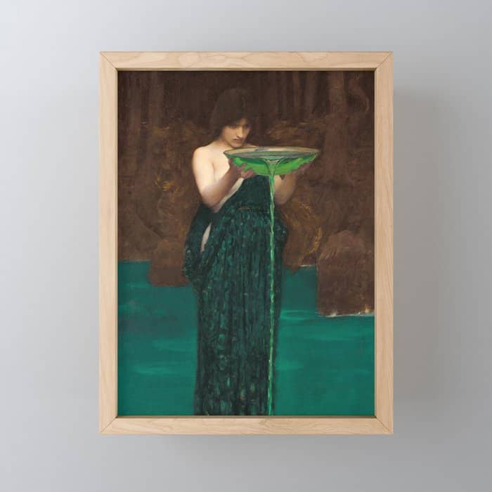 Circe Invidiosa By John William Waterhouse, 1892 Mini Art Print