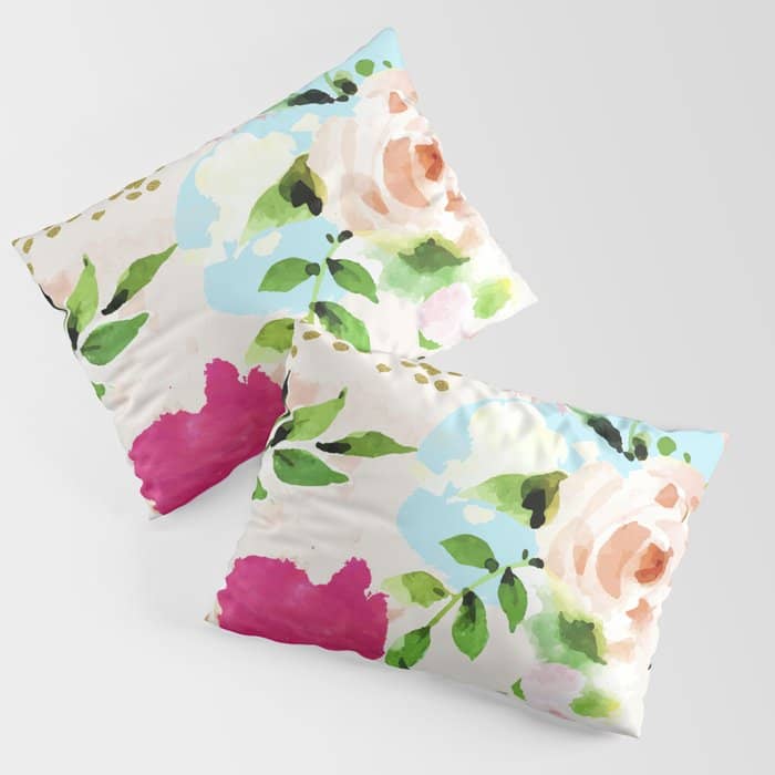 Floral Blush #Homestorie #Decor #Buyart Pillow Sham