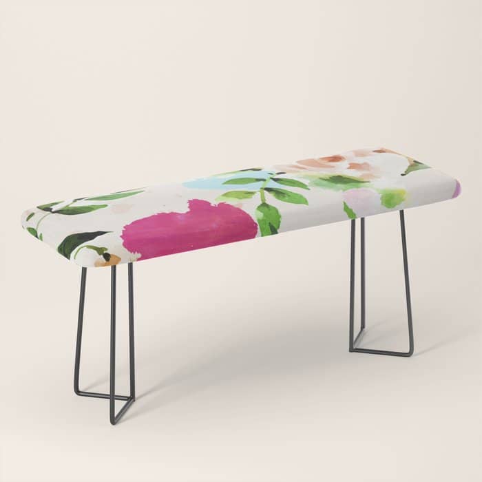 Floral Blush #Homestorie #Decor #Buyart Bench