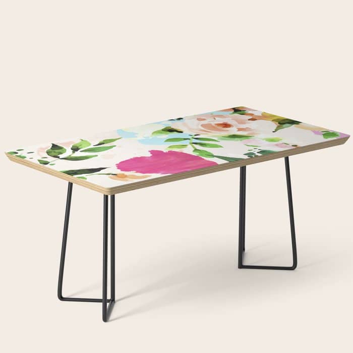 Floral Blush #Homestorie #Decor #Buyart Coffee Table