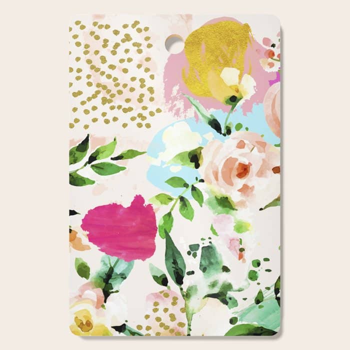 Floral Blush #Homestorie #Decor #Buyart Cutting Board