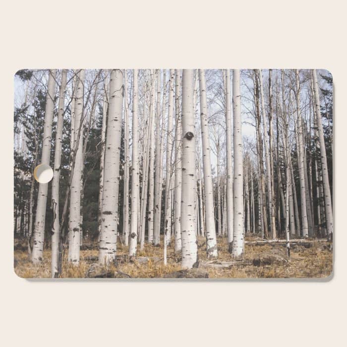 Trees Of Reason - Birch Forest Cutting Board