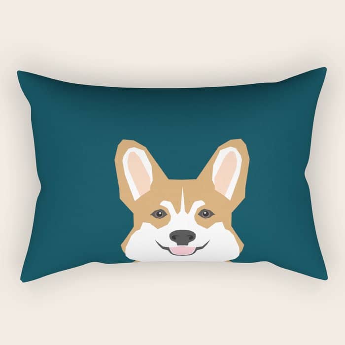 Teagan - Corgi Welsh Corgi Gift Phone Case Design For Pet Lovers And Dog People Rectangular Pillow