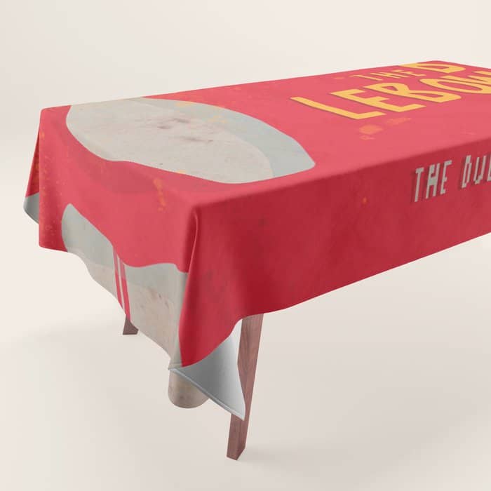 The Big Lebowski - Movie Poster, Coen Brothers Film, Jeff Bridges, John Turturro, Bowling Tablecloth