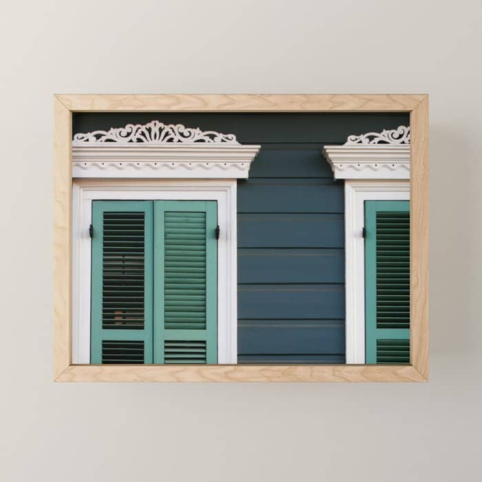 New Orleans Creole Cottage Mini Art Print