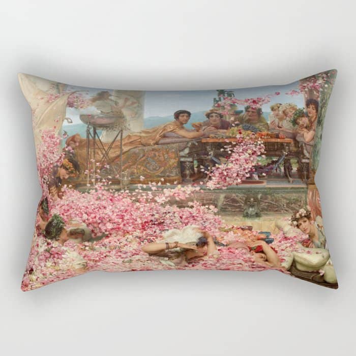 The Roses Of Heliogabalus Rectangular Pillow